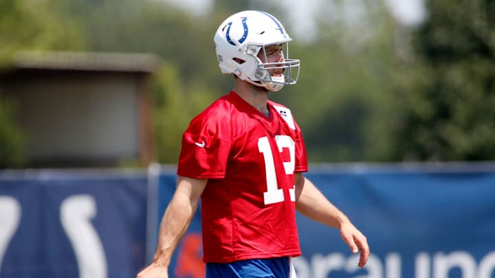 Colts Being Cautious With Andrew Luck's Injured Calf Because of Kevin Durant Colts Being Cautious With Andrew Luck's Injured Calf Because of Kevin Durant