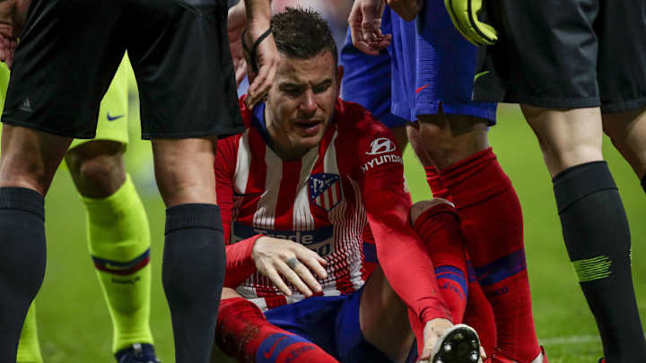 Las 18 lesiones del Atlético en defensa esta temporada
