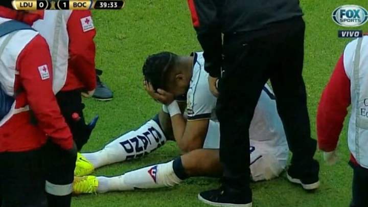 El estado de Rodrigo Aguirre luego de su fuerte golpe en la cabeza en Copa Libertadores