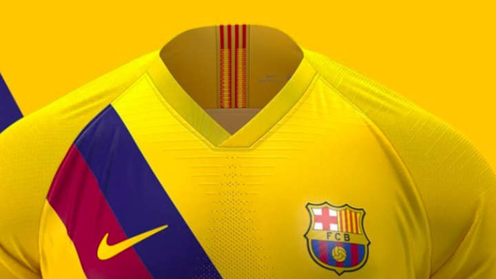 Barcelona 2019/20 Away Kit: La Blaugrana Release Stylish Yellow Design in Homage to La Masia