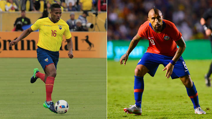 Ecuador, Chile Take Similar Approach in Roster Construction vs. USMNT