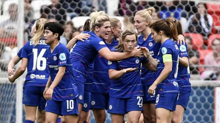 Chelsea Still Alive in Women's Champions League Semi Final After Erin Cuthbert Away Goal