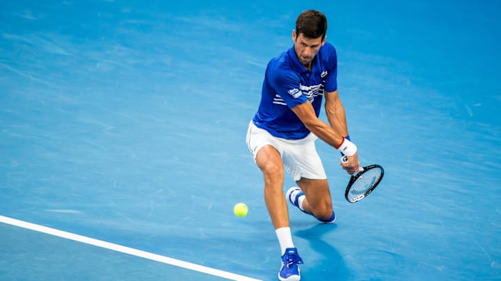 Djokovic Starts Quest For Seventh Aussie Title With Stress-Free Victory Djokovic Starts Quest For Seventh Aussie Title With Stress-Free Victory