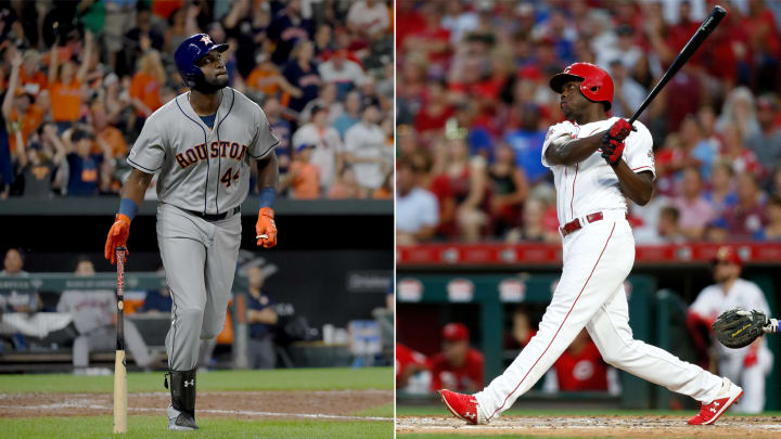 Aristides Aquino and Yordan Alvarez Become First Rookies to Hit 3 Homers on Same Day