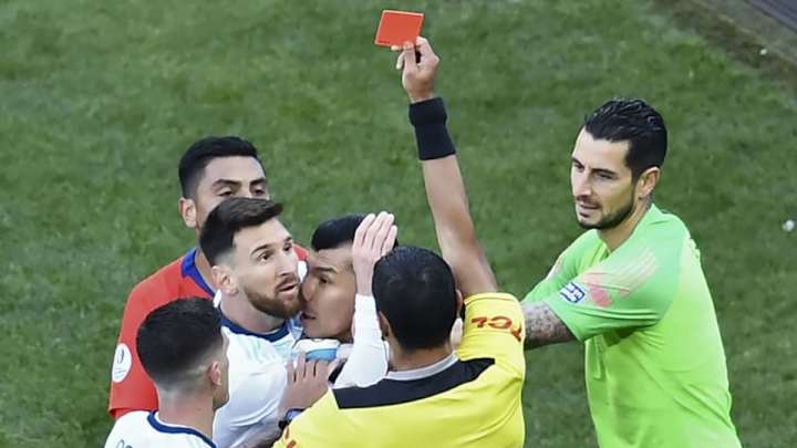 Lionel Messi Slams 'Corrupt' Officials Following Copa America Red Card Against Chile