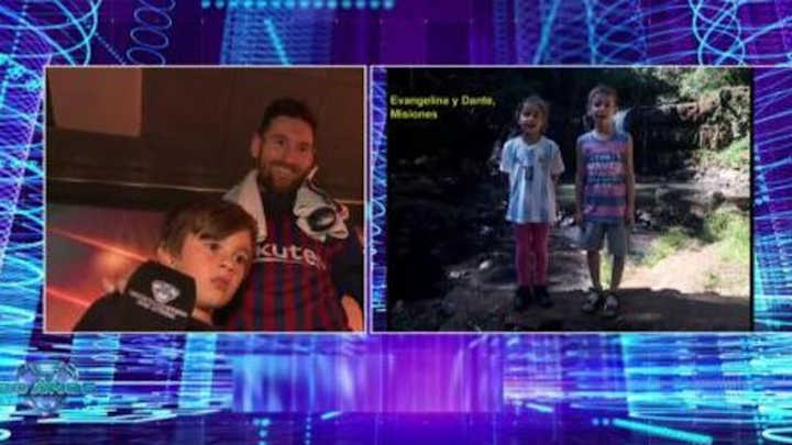 VÍDEO | El emotivo mensaje de niños argentinos a Thiago, el mayor de los hijos de Leo Messi VÍDEO | El emotivo mensaje de niños argentinos a Thiago, el mayor de los hijos de Leo Messi