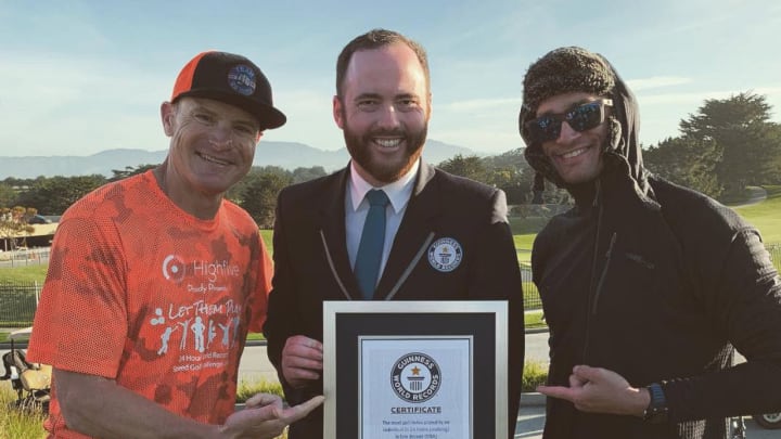 Former MLB Outfielder Sets World Record With 420 Holes of Golf Played in 24 Hours