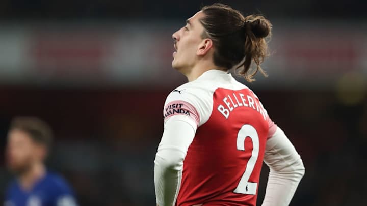 Héctor Bellerín está lesionado y es baja con el Arsenal