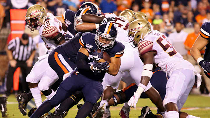 No. 25 Virginia Outlasts Florida State in Chaotic Finish at Scott Stadium No. 25 Virginia Outlasts Florida State in Chaotic Finish at Scott Stadium