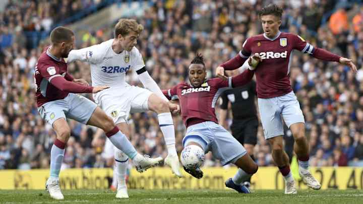Leeds' Draw With Aston Villa Causes Twitter Meltdown After Bizarre Goals & Red Card