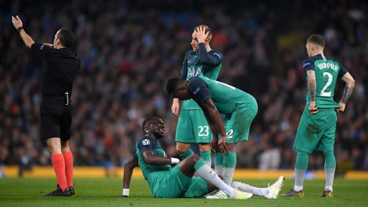Moussa Sissoko Hobbles Off During Tottenham's Champions League Clash With Man City