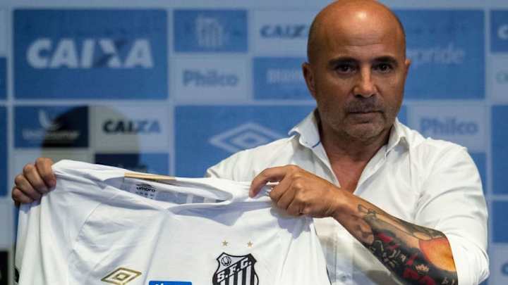 La arenga de Sampaoli en el Santos de Brasil que se volvió viral en las redes