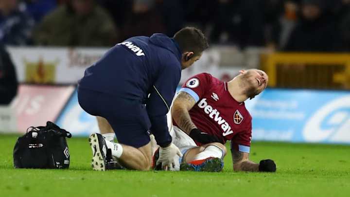 West Ham Striker Marko Arnautović Faces Fresh Injury Woe After Leaving Wolves Game on Crutches West Ham Striker Marko Arnautović Faces Fresh Injury Woe After Leaving Wolves Game on Crutches