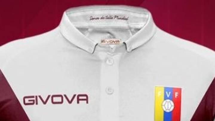 Conoce la nueva camiseta de la Vinotinto