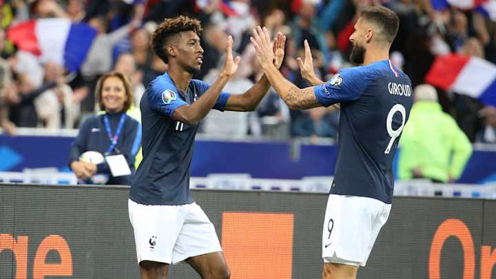 Giroud, Coman Star as France Smashes Albania After Prematch Anthem Mishaps