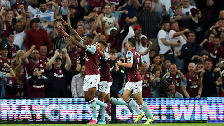 Aston Villa Beats Everton for First Win Since Promotion