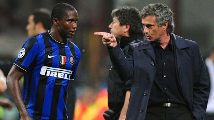 Samuel Eto'o Reveals Jose Mourinho Still Speaks to Ex-Inter Players in WhatsApp Group Every Day Samuel Eto'o Reveals Jose Mourinho Still Speaks to Ex-Inter Players in WhatsApp Group Every Day