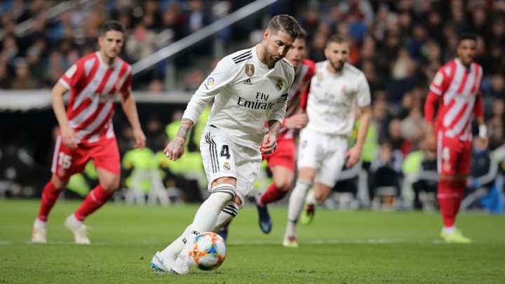 Sergio Ramos Admits Concerns Over Penalty Style After Goal Against Girona Sergio Ramos Admits Concerns Over Penalty Style After Goal Against Girona