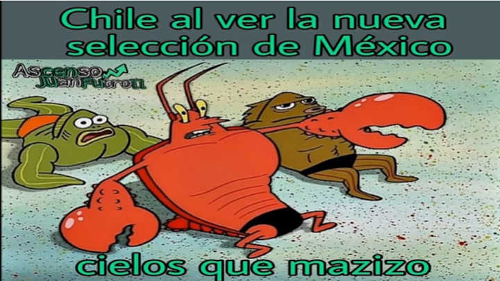 Los mexicanos festejaron la revancha ante Chile con memes