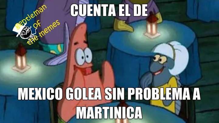 La goleada que nunca llegó, el juego 'molero' y más memes del México vs Martinica