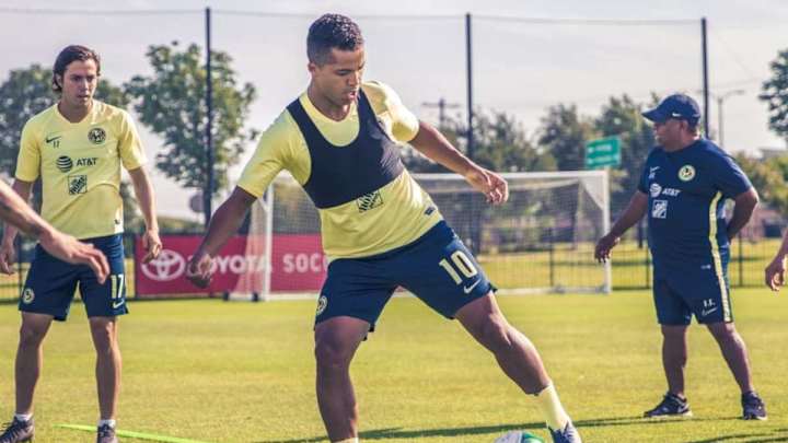 ​Giovani dos Santos ya entrenó con el Club América