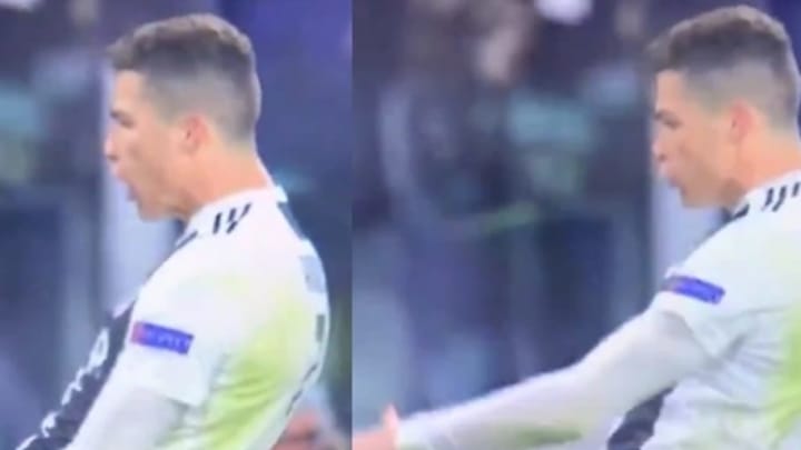 La burla de Cristiano Ronaldo al 'Cholo' Simeone al terminar el partido ante el Atlético de Madrid