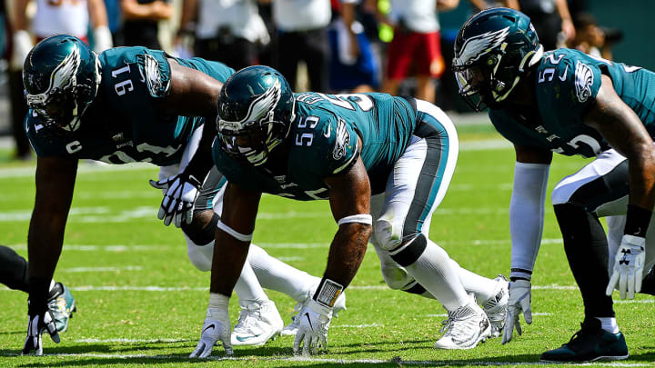 Once-Stout Eagles’ Defensive Line Is Struggling Early This Season
