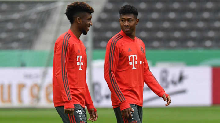 Bayern Munich Duo David Alaba & Kingsley Coman Return to Training Ahead of Liverpool Clash