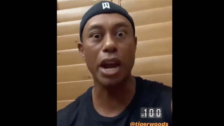 Watch: Tiger's Waking Up at 1 a.m. to Prepare for the British Open