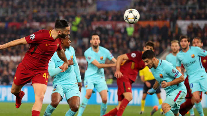 VÍDEO | El trolleo de Manolas a Luis Suárez recordándole el partido de la Roma