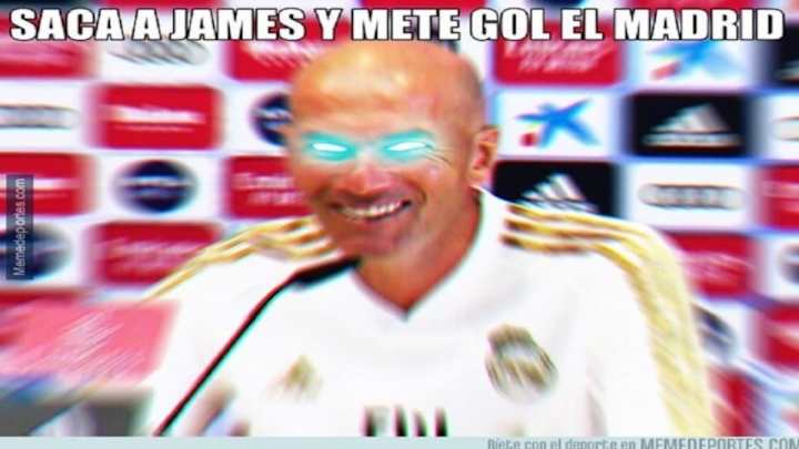 Los mejores memes del empate del Real Madrid: el plan de Zidane, James, Keylor Navas y más Los mejores memes del empate del Real Madrid: el plan de Zidane, James, Keylor Navas y más