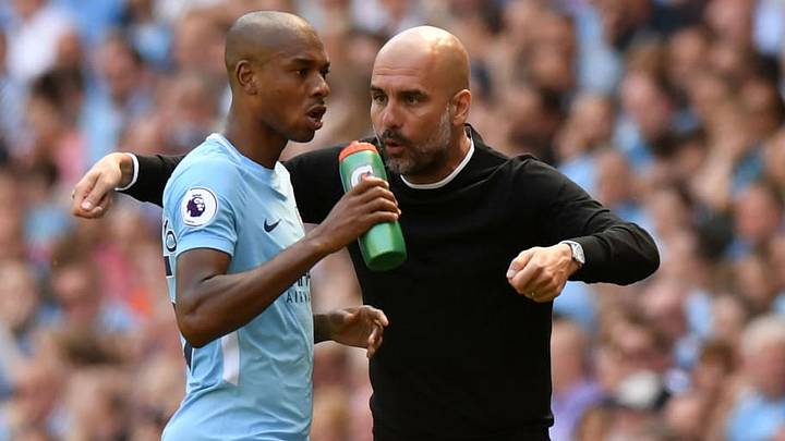 Pep Guardiola Provides Fernandinho Fitness Update Ahead of Remaining Premier League Fixtures