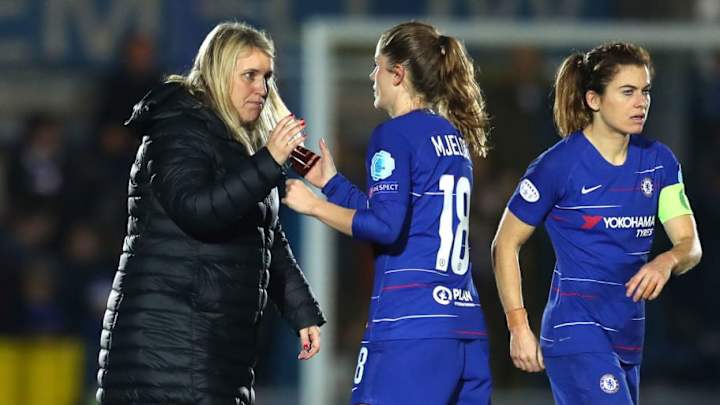 Emma Hayes Urges Chelsea Fans to Travel Abroad After Police Seize Weapons & Drugs Prior to PSG Clash Emma Hayes Urges Chelsea Fans to Travel Abroad After Police Seize Weapons & Drugs Prior to PSG Clash