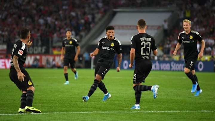 Jadon Sancho Makes Bundesliga History After Inspiring Borussia Dortmund Win Over Koln Jadon Sancho Makes Bundesliga History After Inspiring Borussia Dortmund Win Over Koln