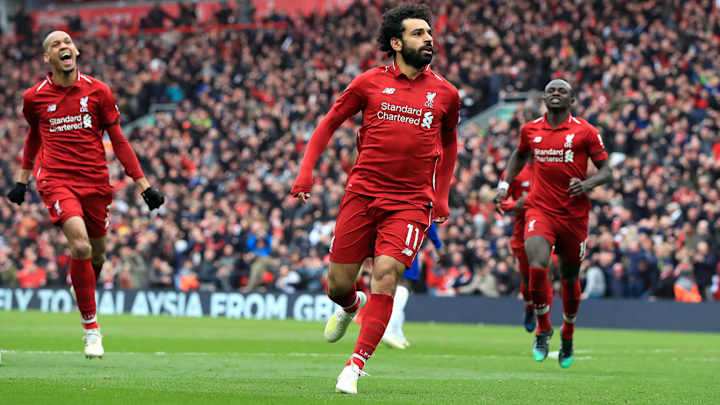 WATCH: Salah Scores Stunning Goal for Liverpool Against Chelsea WATCH: Salah Scores Stunning Goal for Liverpool Against Chelsea