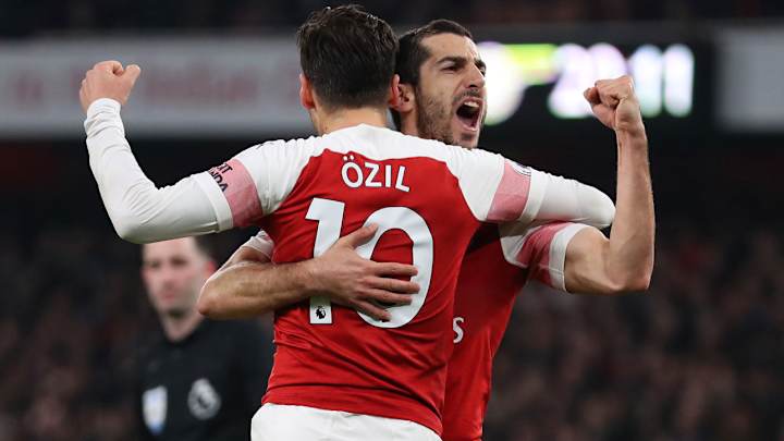 Arsenal Hammers Bournemouth; Ozil Shines in Rare Start