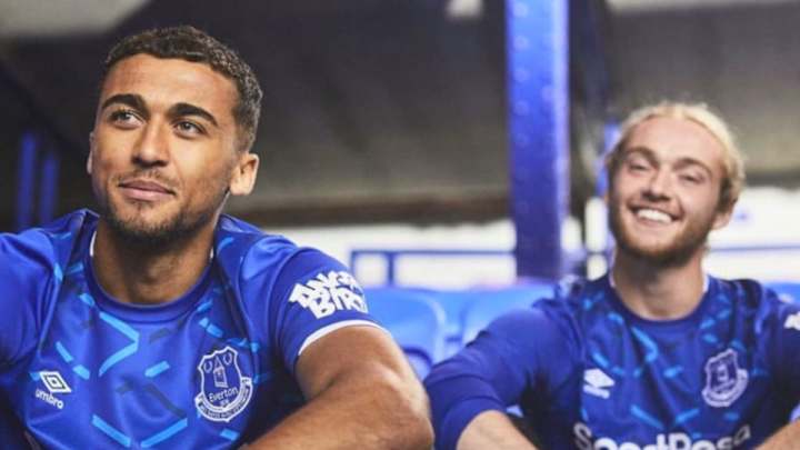Everton Unveil New 2019/20 Home Kit Featuring Steelwork Pattern Synonymous With Goodison Park