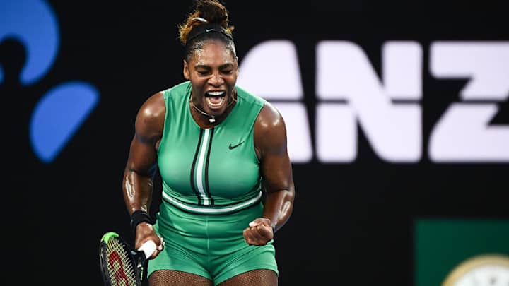 WATCH: Serena Williams Overpowers World No. 1 Simona Halep in Epic Three-Setter
