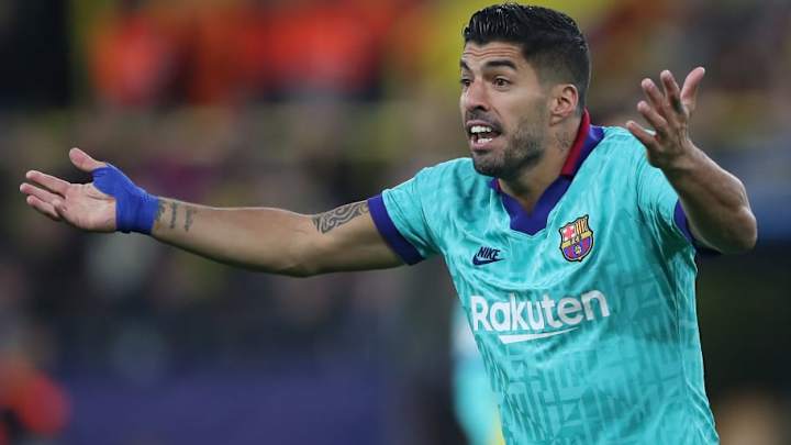 Lo de Suárez fuera de casa en Champions es trágico