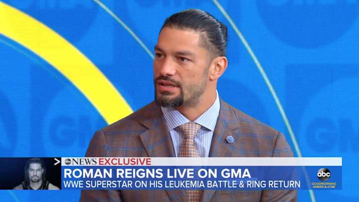 Roman Reigns: ‘I Was So Nervous’ Giving Leukemia Update on Raw