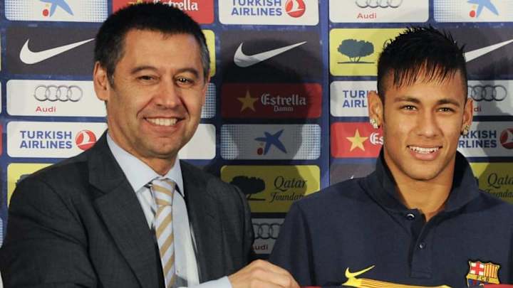 Bartomeu aseguró que Neymar no entra en los planes del FC Barcelona para el invierno