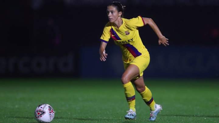 Real Madrid's CD Tacón Crushed 9-1 by Barcelona Femení in Unofficial Women's Clásico Real Madrid's CD Tacón Crushed 9-1 by Barcelona Femení in Unofficial Women's Clásico