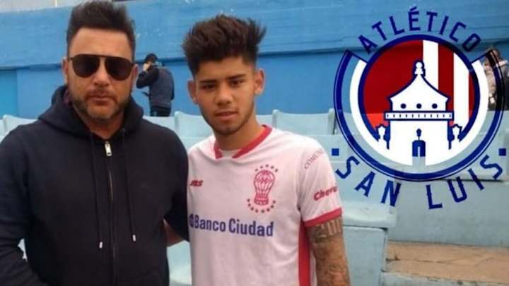 El hijo del Turco Mohamed jugará en el Atlético San Luis