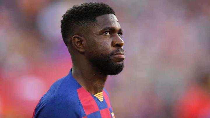 Umtiti acude al Emirates Stadium a ver el Arsenal - Tottenham