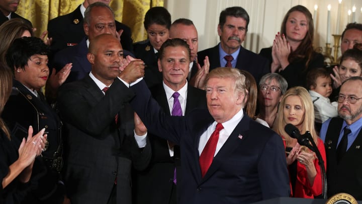 Donald Trump Congratulates Mariano Rivera on Baseball Hall of Fame Induction