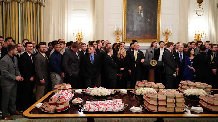 North Dakota State Was Also Served Fast Food at the White House North Dakota State Was Also Served Fast Food at the White House