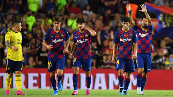 Barcelona 2-1 Arsenal: Report, Ratings & Reaction as Barça Fight Back to Win Joan Gamper Trophy