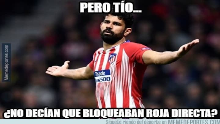 Los mejores 'memes' del triunfo del Barça, la expulsión de Diego Costa, los goles de Benzema y más