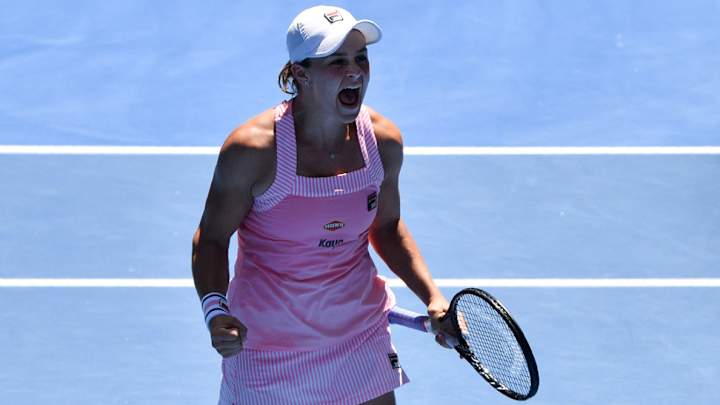 Ash Barty Continues Inspired Run at Home Grand Slam by Defeating Maria Sharapova
