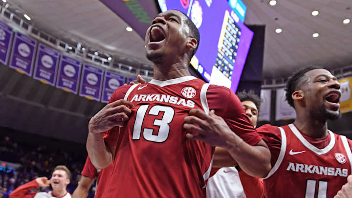 Mason Jones’s Late Basket Lifts Arkansas Over No. 19 LSU, 90-89